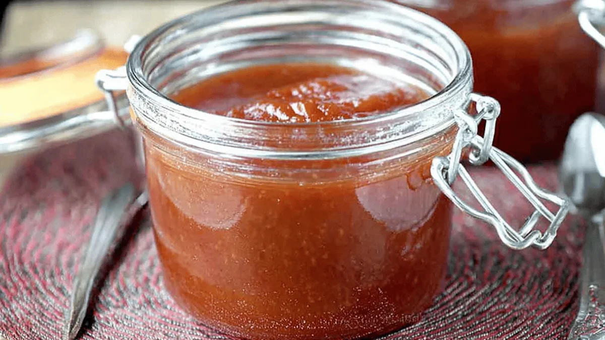 Tangy Roasted Rhubarb Barbecue Sauce Recipe