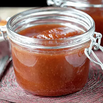 Tangy Roasted Rhubarb Barbecue Sauce Recipe