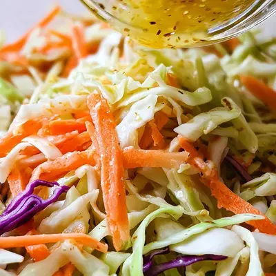 Tangy Vinegar Coleslaw Recipe: Crisp, Bright & No Mayo!
