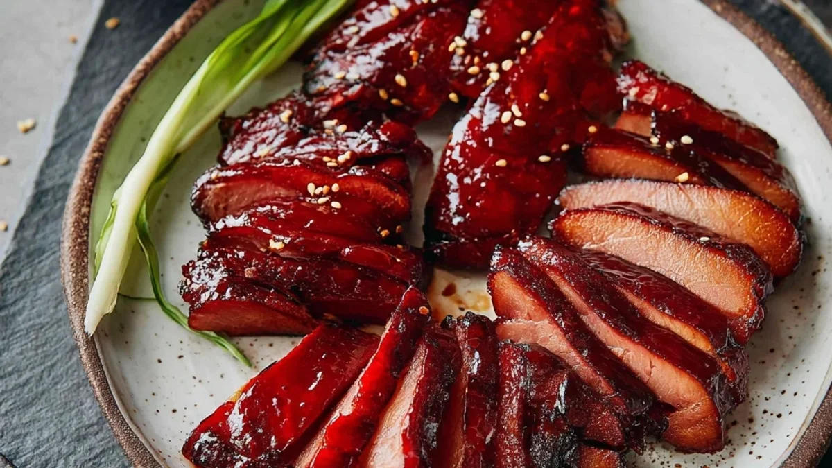 Tender Air Fryer Char Siu Lamb: A Weeknight Delight