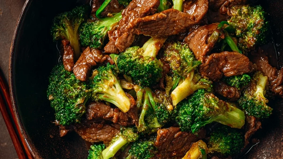 Tender Authentic Chinese Beef and Broccoli Stir-fry