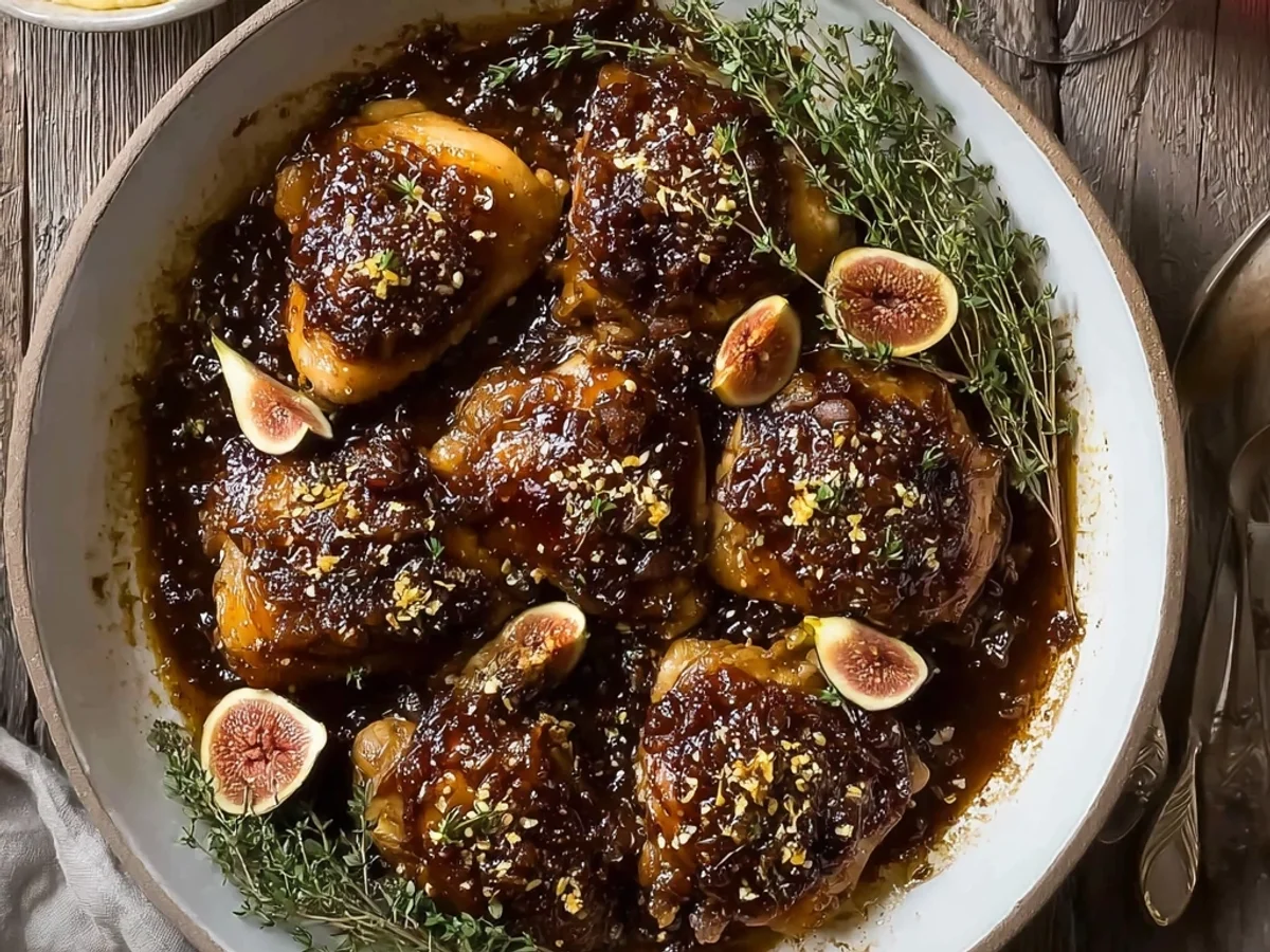 Tender Balsamic Fig Chicken: A Sweet & Savory Weeknight Meal - Featured Image