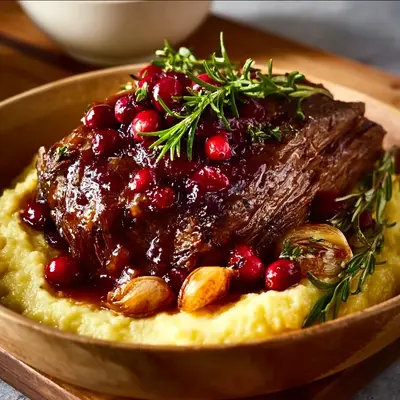 Tender Beef Roast Cranberry Glaze for Any Day