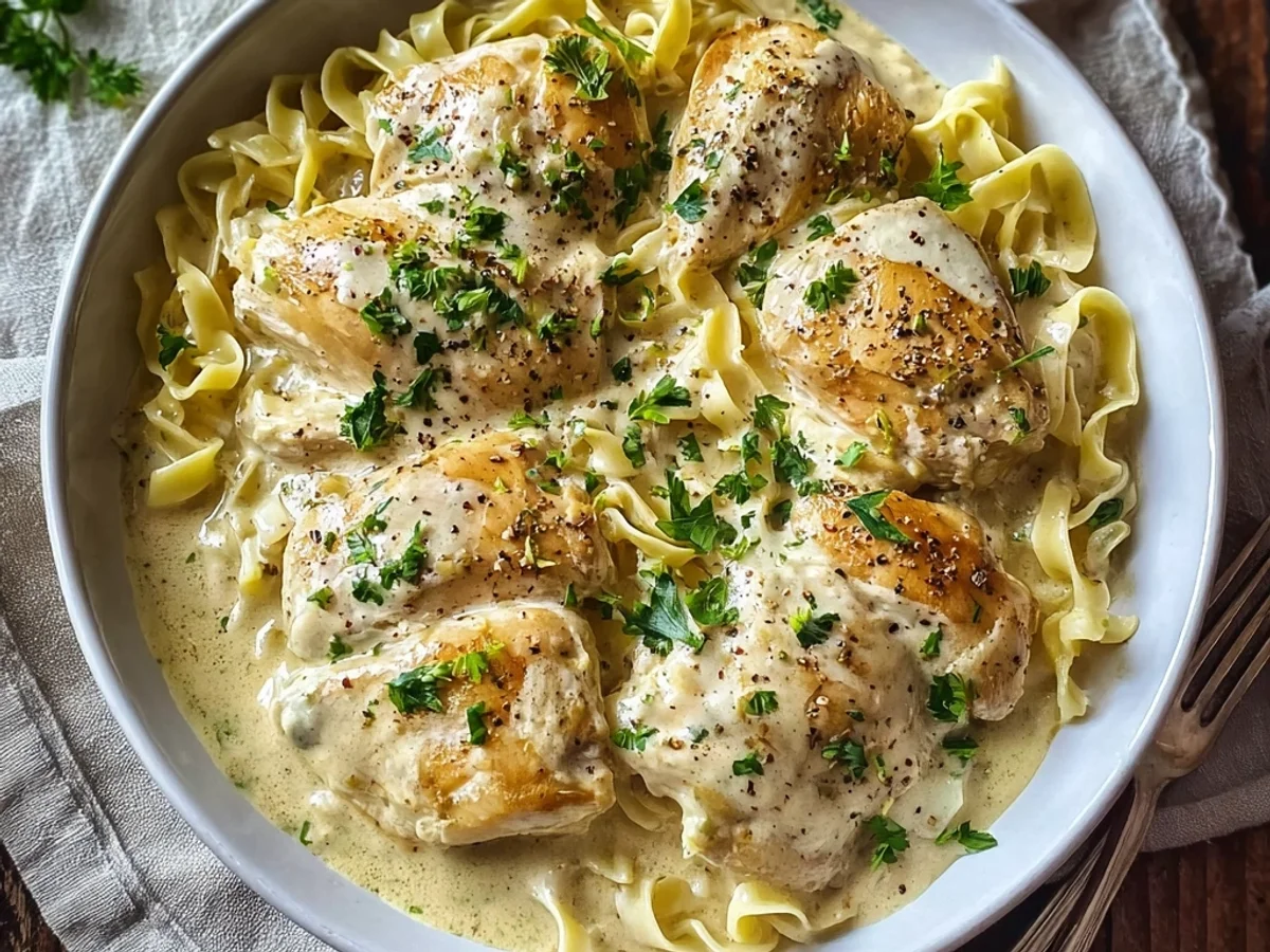 Tender Crock Pot Angel Chicken: Creamy & Easy Dinner - Featured Image