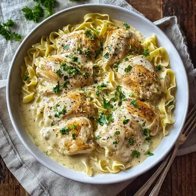 Tender Crock Pot Angel Chicken: Creamy & Easy Dinner