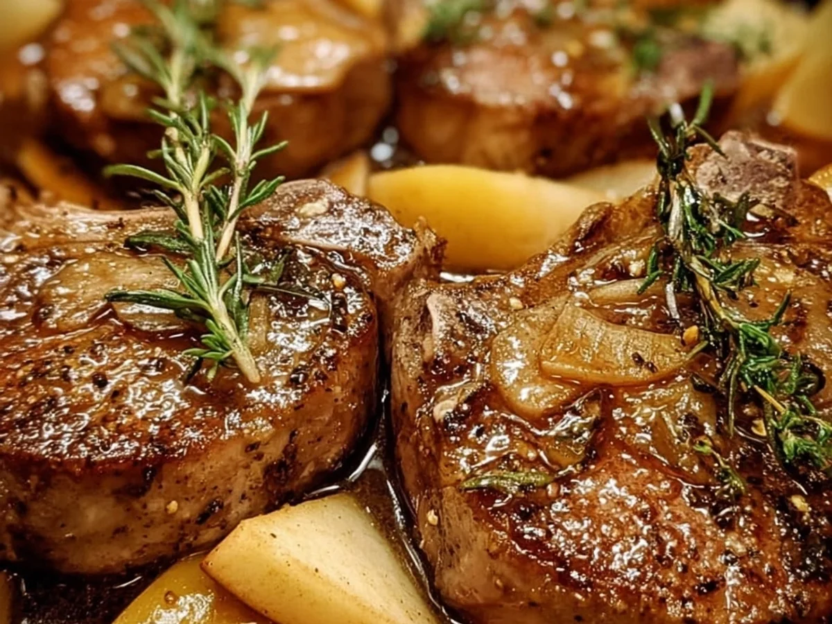 Tender Crock Pot Apple Lamb Chops: Simple Fall Comfort - Featured Image