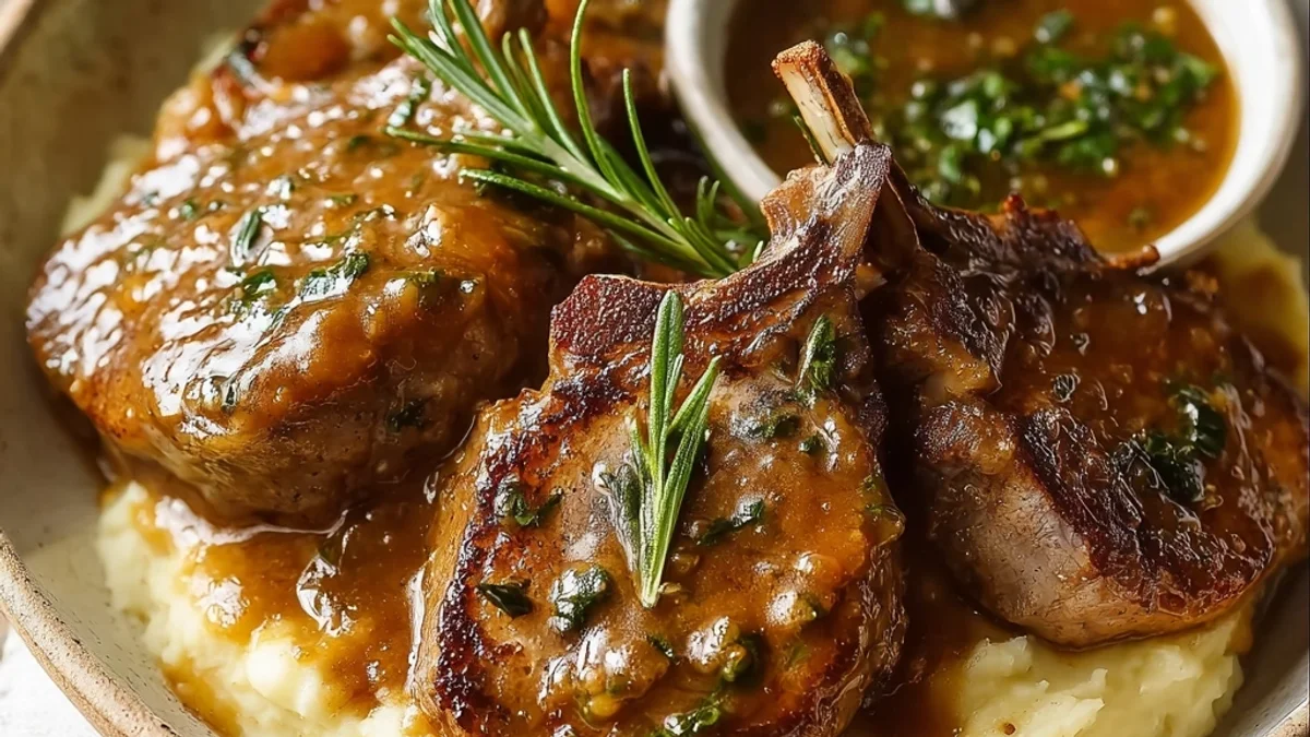 Tender Crock Pot Lamb Chops: Simple Weeknight Meal
