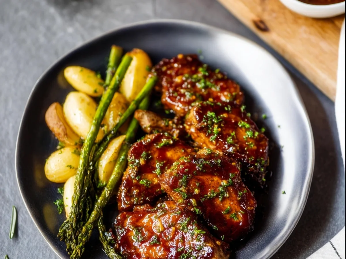 Tender Honey Garlic Lamb Chops: Quick Weeknight Meal - Featured Image