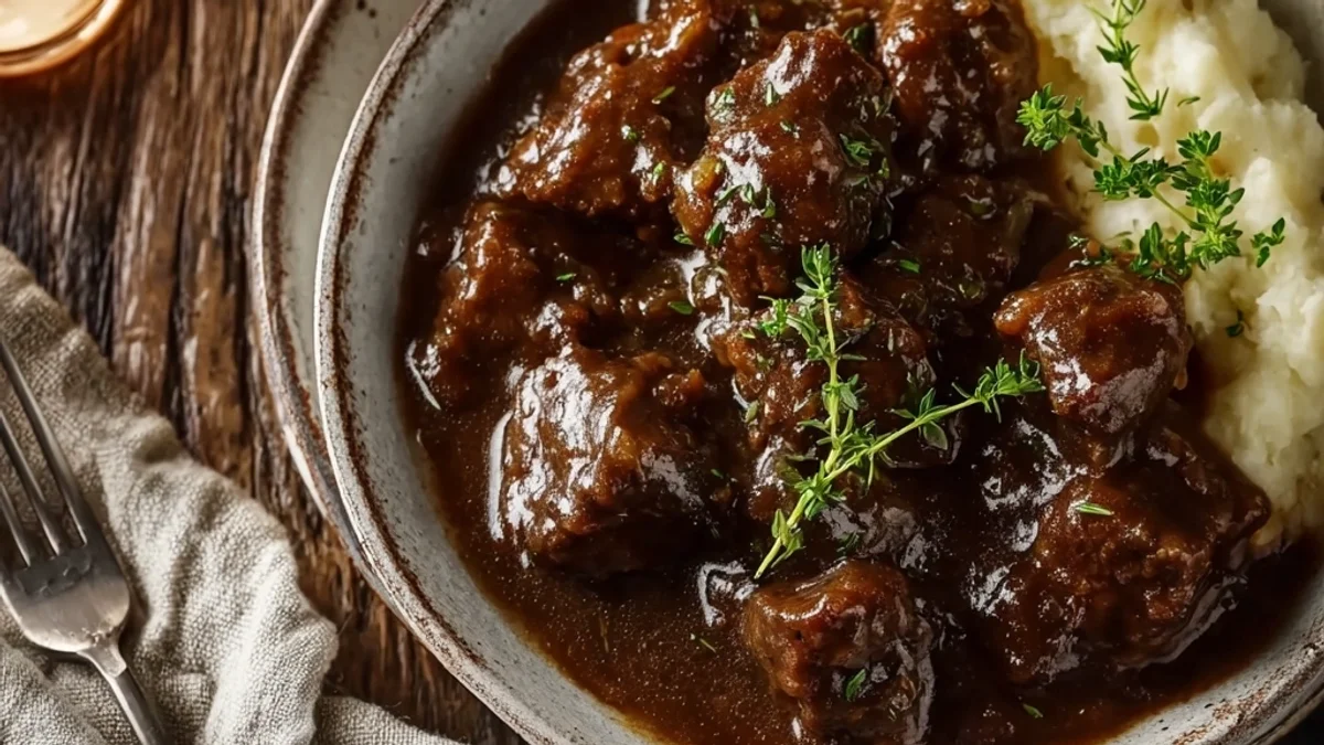 Tender Sirloin Tips in Gravy: A Heartwarming Meal
