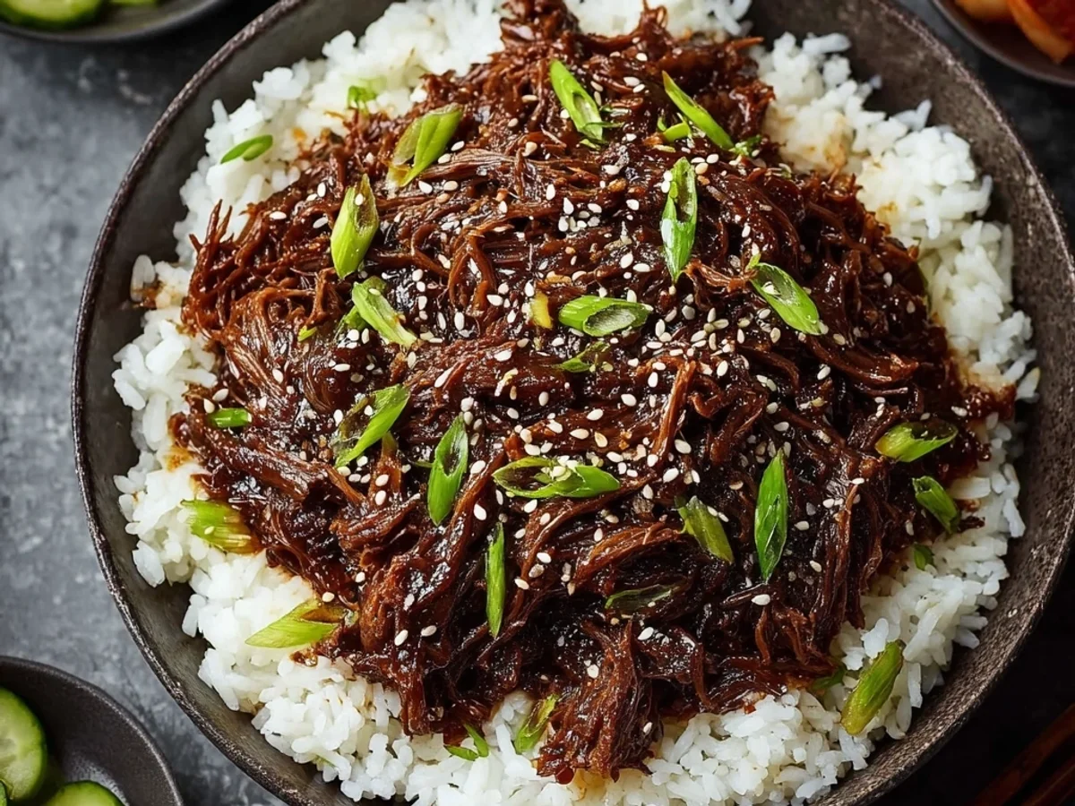 Tender Slow Cooker Korean Beef for Easy Weeknights - Featured Image