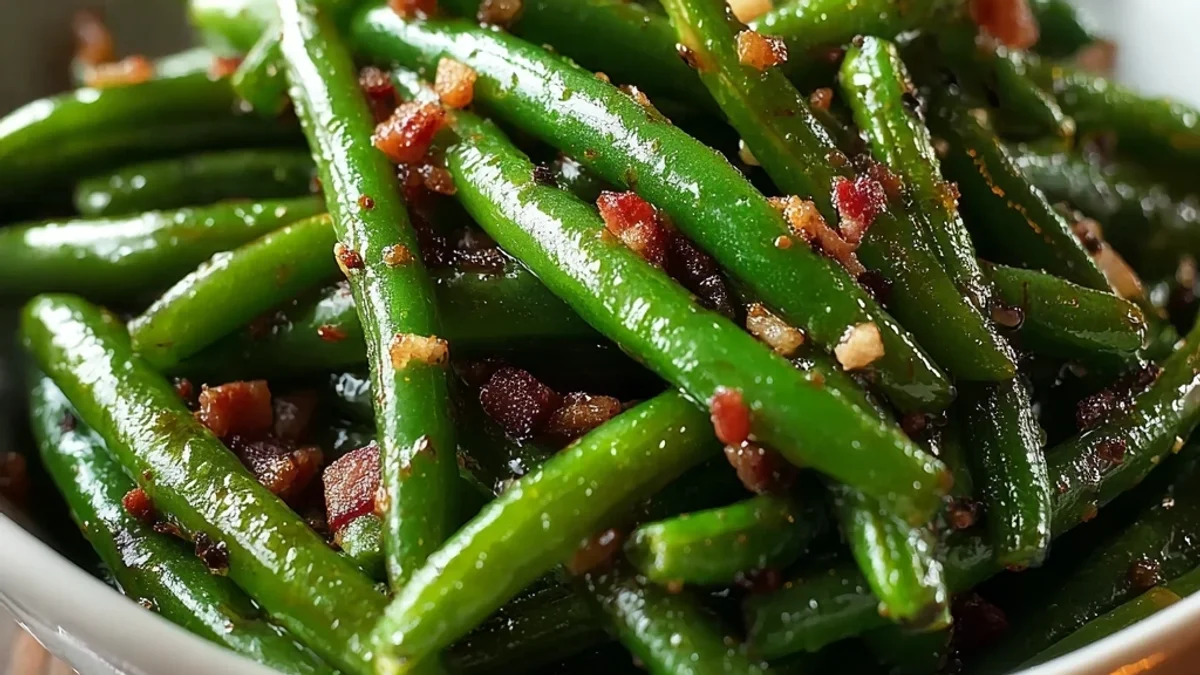 Texas Roadhouse Green Beans Copycat Recipe: Homestyle Flavor