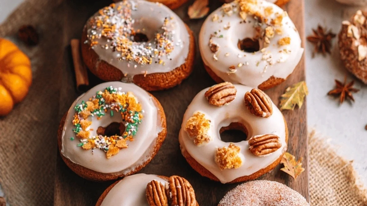 Thanksgiving Doughnuts: Easy Festive Treat!