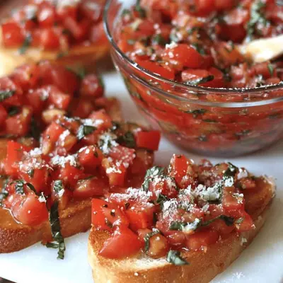 The Best Bruschetta Recipe for Fresh & Flavorful Snacking
