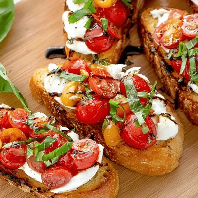 The Best Burrata Bruschetta Recipe