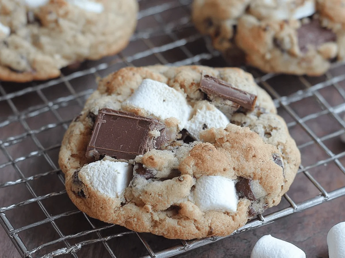 The Best S'mores Cookies Recipe - Featured Image