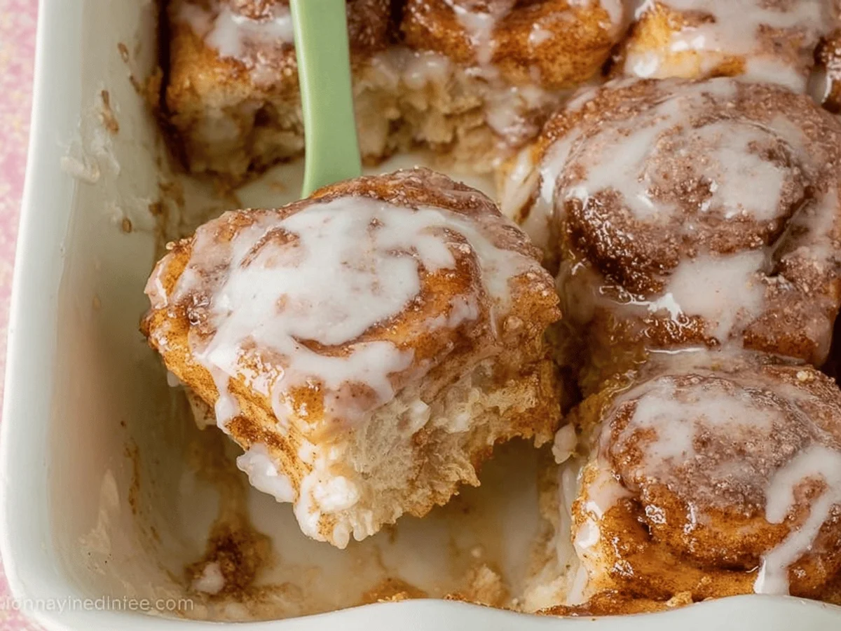 TikTok Viral Cinnamon Rolls Recipe - Featured Image