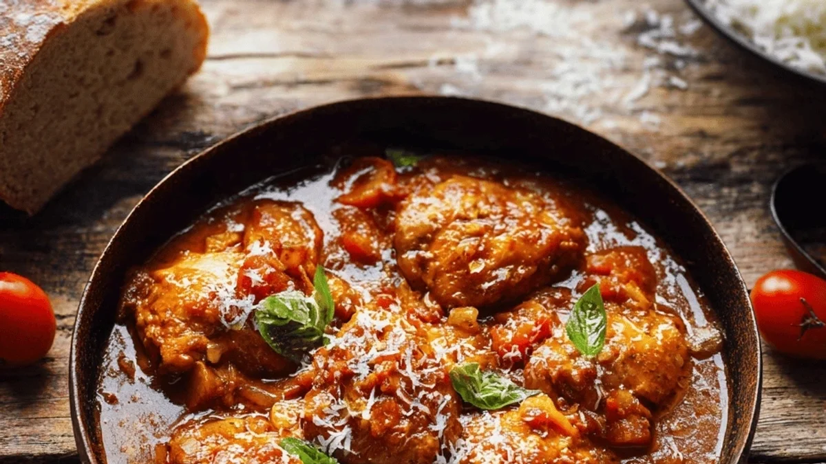 Tomato Braised Chicken Thighs: Easy, Comforting Dinner