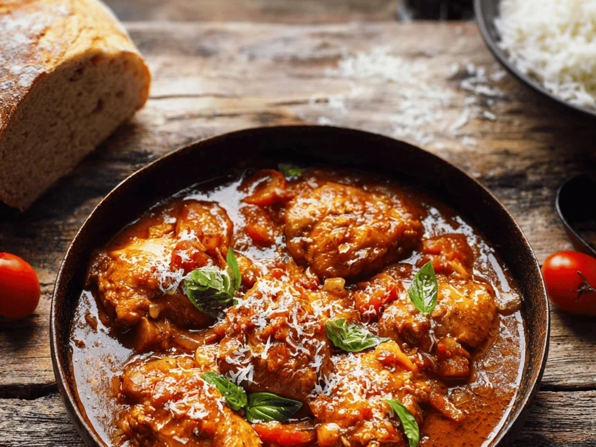 Tomato Braised Chicken Thighs: Easy, Comforting Dinner - Featured Image