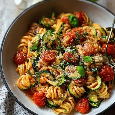 Tomato Zucchini Pasta: Quick & Easy Weeknight Meal