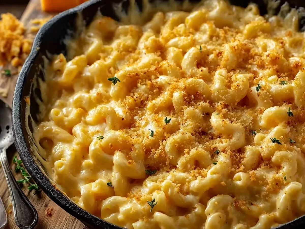 Upgraded Mac and Cheese: Rich, Tangy, and Baked - Featured Image