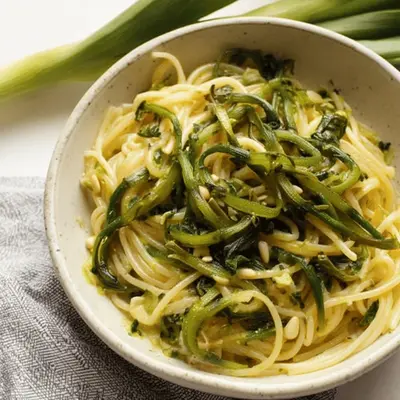 Vegan Garlic Scape Pasta Recipe – Fresh & Flavorful