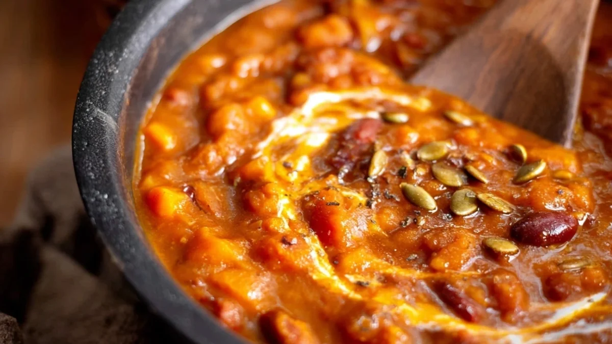 Vegetarian Pumpkin Chili Recipe: Hearty Autumn Comfort