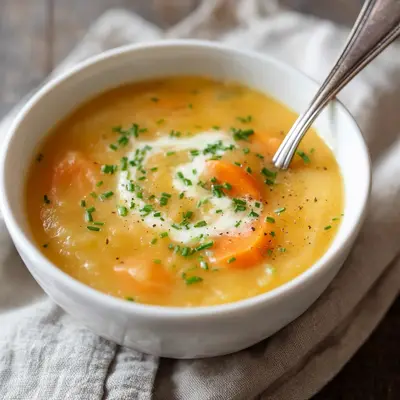 Velvety Creamy Carrot Potato Soup for Comfort