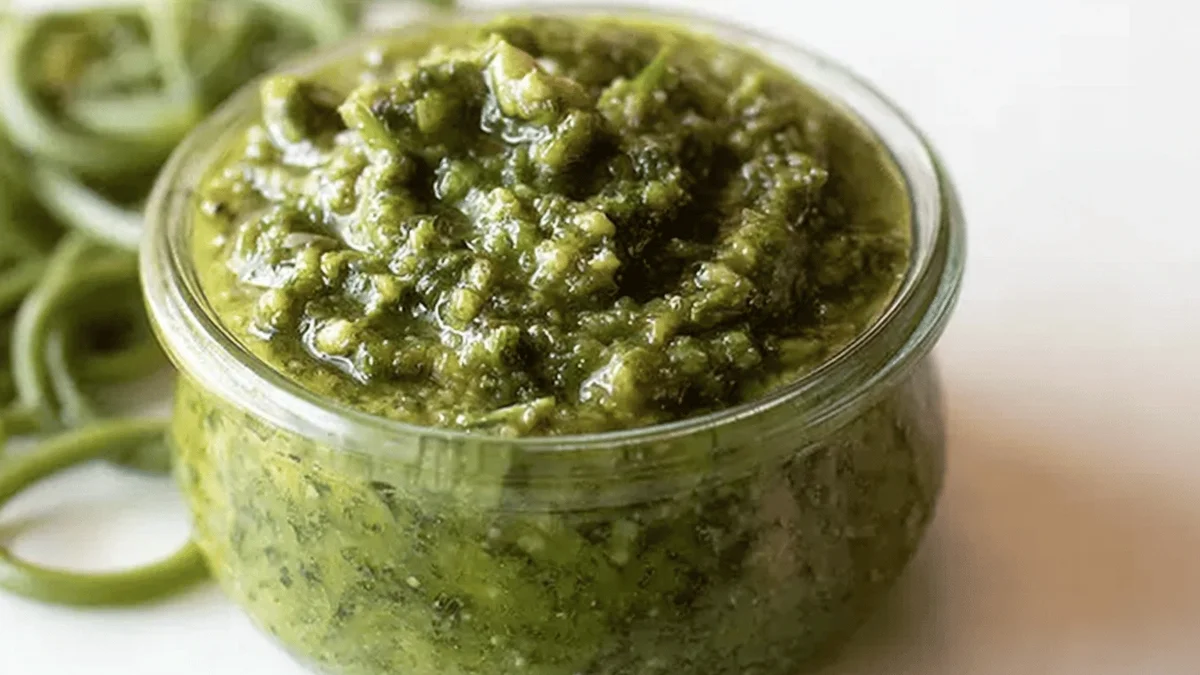 Walnut Garlic Scape Pesto Recipe: Simple & Delicious