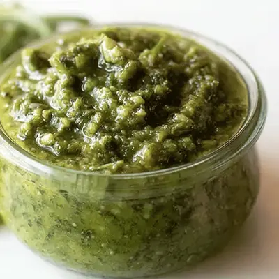Walnut Garlic Scape Pesto Recipe: Simple & Delicious