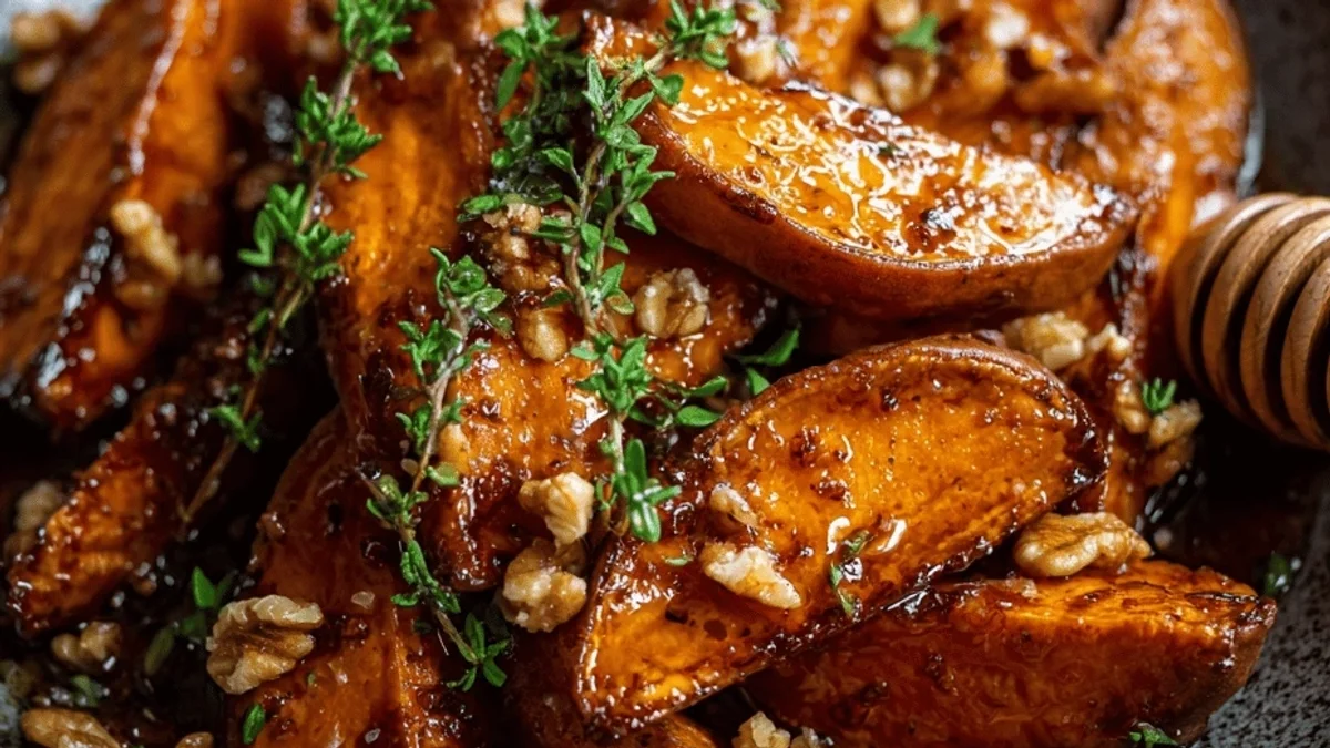 Walnut Maple Roasted Sweet Potatoes: My Cozy Recipe