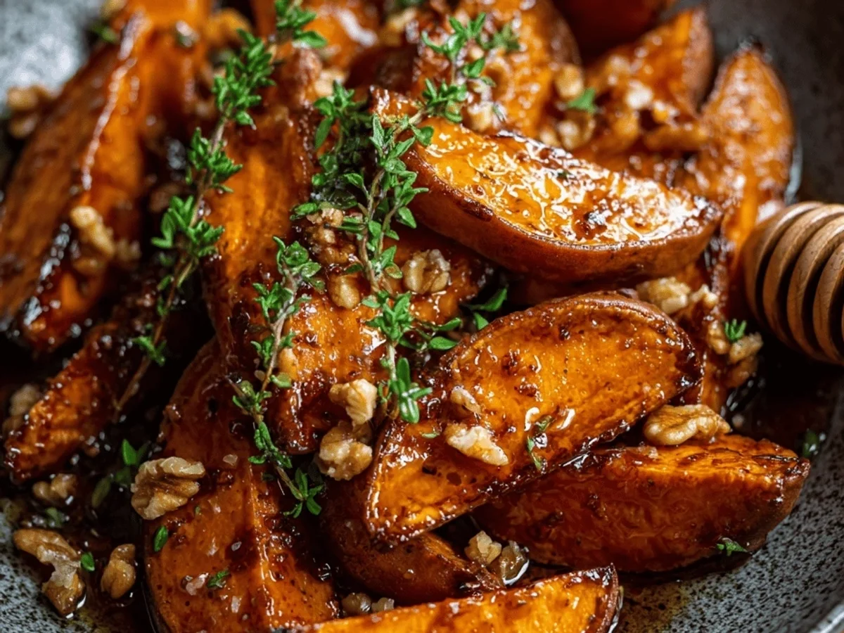 Walnut Maple Roasted Sweet Potatoes: My Cozy Recipe - Featured Image