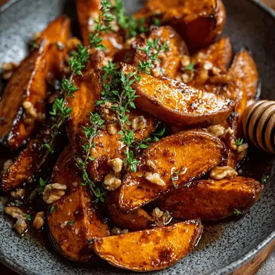 Walnut Maple Roasted Sweet Potatoes: My Cozy Recipe