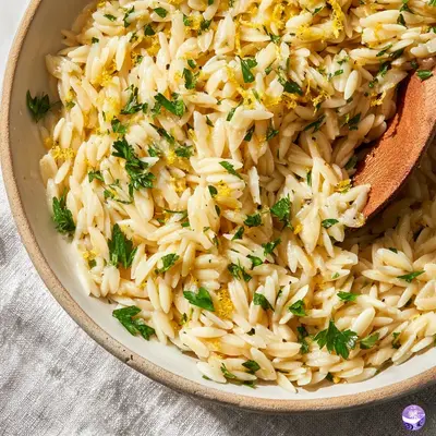 Zesty Lemon Orzo Pasta Dish: Bright & Simple Weeknight Meal