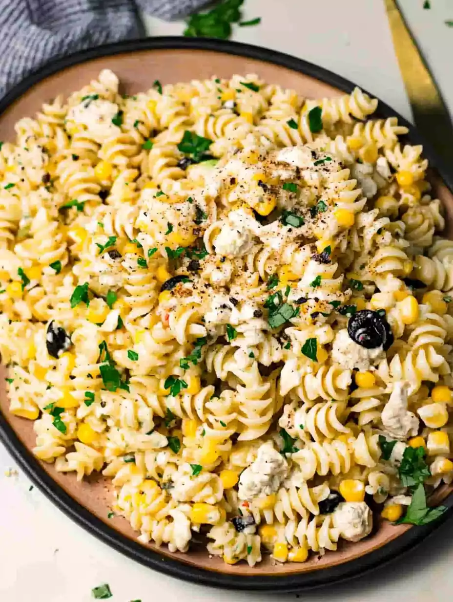 Street Corn Pasta Salad Recipe