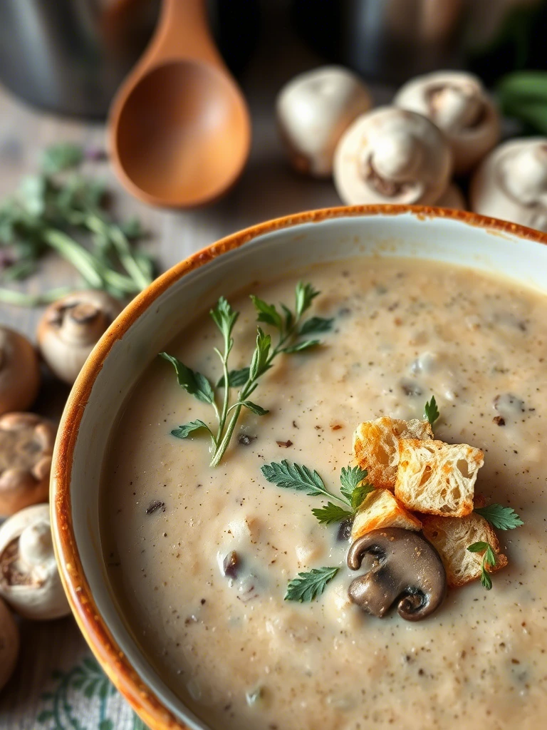 How to Make the Perfect Mushroom Bisque Soup (Step-by-Step Guide)