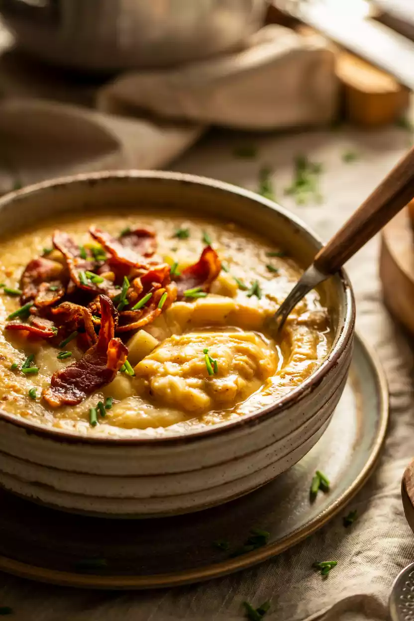 Baked Potato Soup: A Creamy Unique Soup You Need To Try 2 Baked Potato Soup