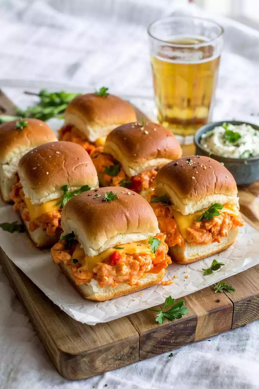 Buffalo Chicken Sliders