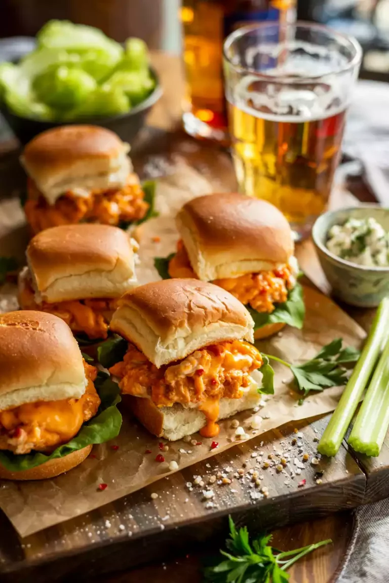 Buffalo Chicken Sliders