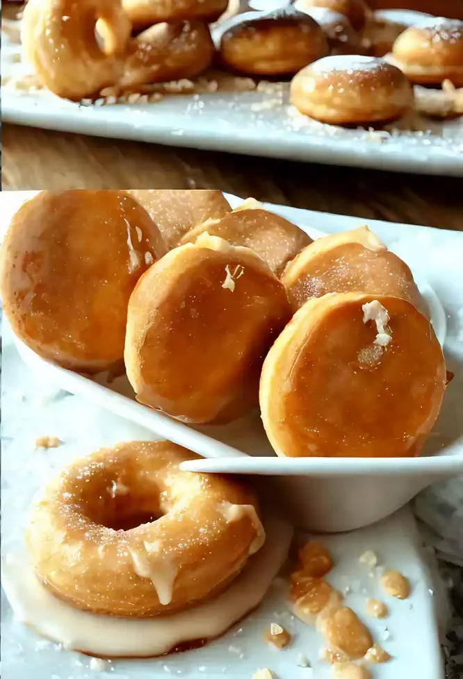 Crème Brûlée Doughnuts