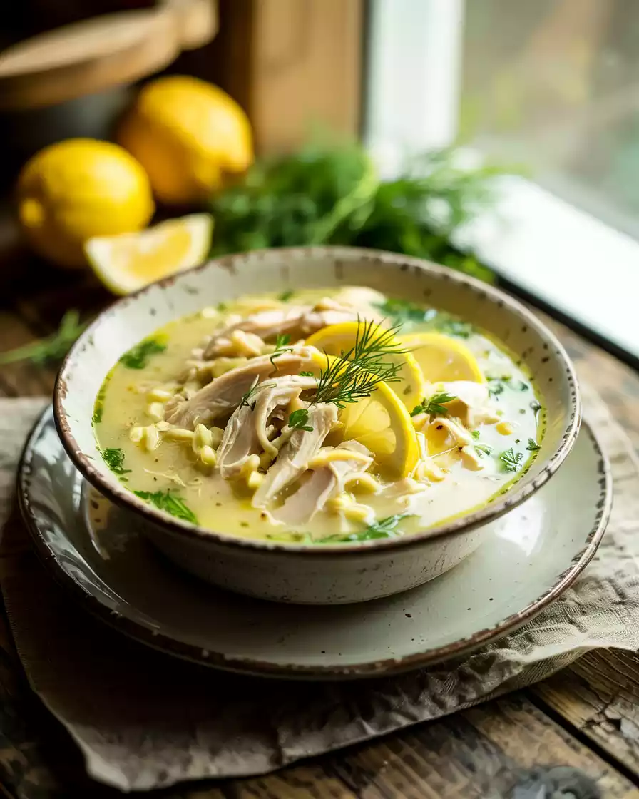 Greek Lemon Chicken Soup: Tradition, Magic Flavor In A Bowl 1 Greek Lemon Chicken Soup
