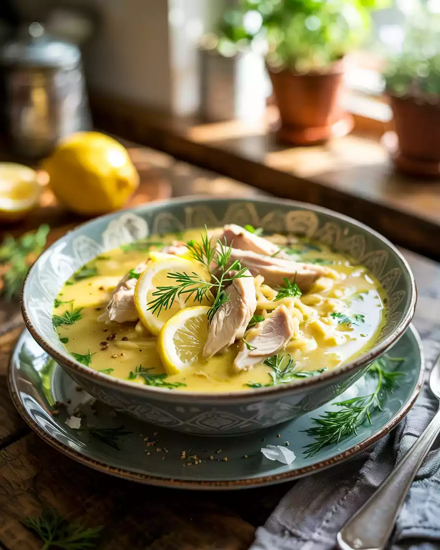 Greek Lemon Chicken Soup: Tradition, Magic Flavor In A Bowl 5 Greek Lemon Chicken Soup