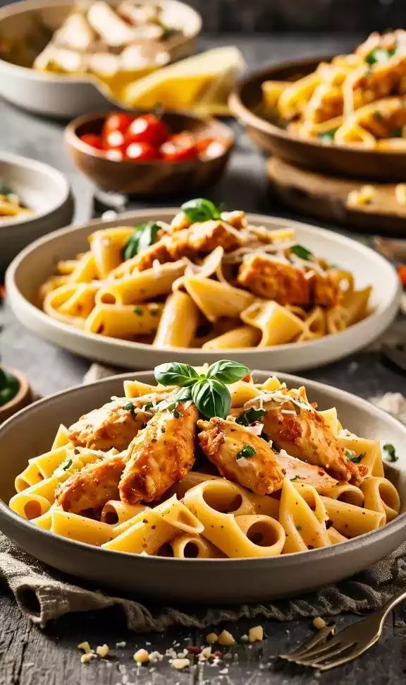 Marry Me Chicken Pasta 
