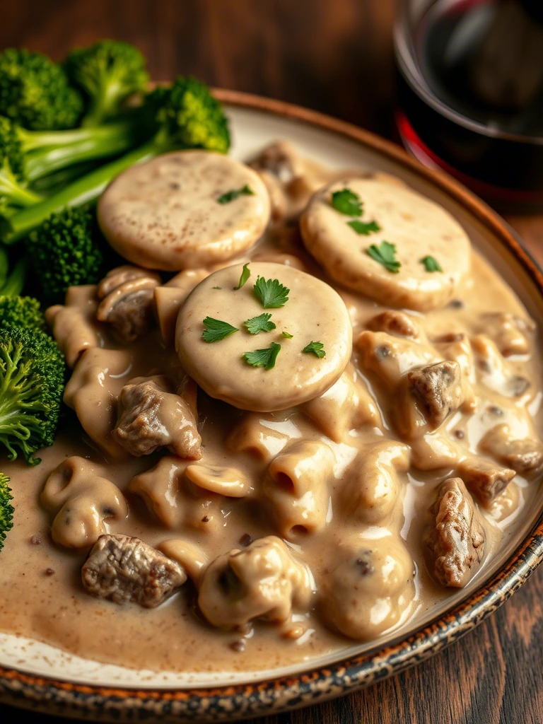 Stroganoff with Cream of Mushroom Soup – Easy, Hearty Comfort Food