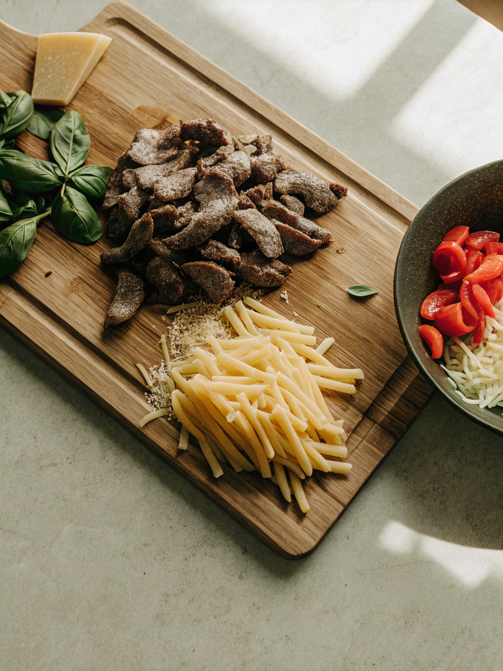 cheesy beef pasta