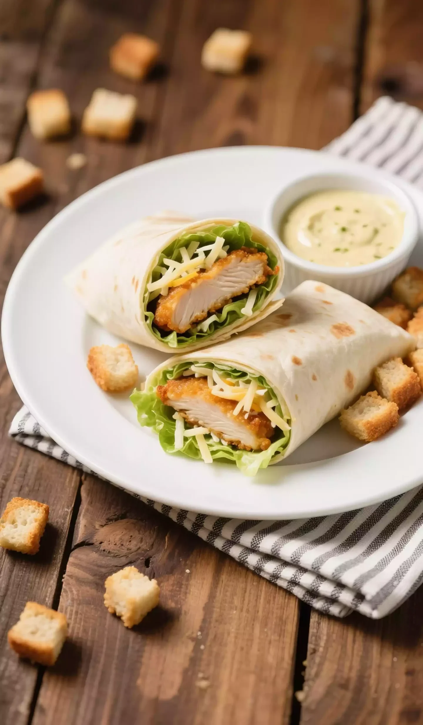 Essential Secrets Guide For The Best Satisfying Chicken Caesar Wrap 3 Chicken Caesar Wrap
