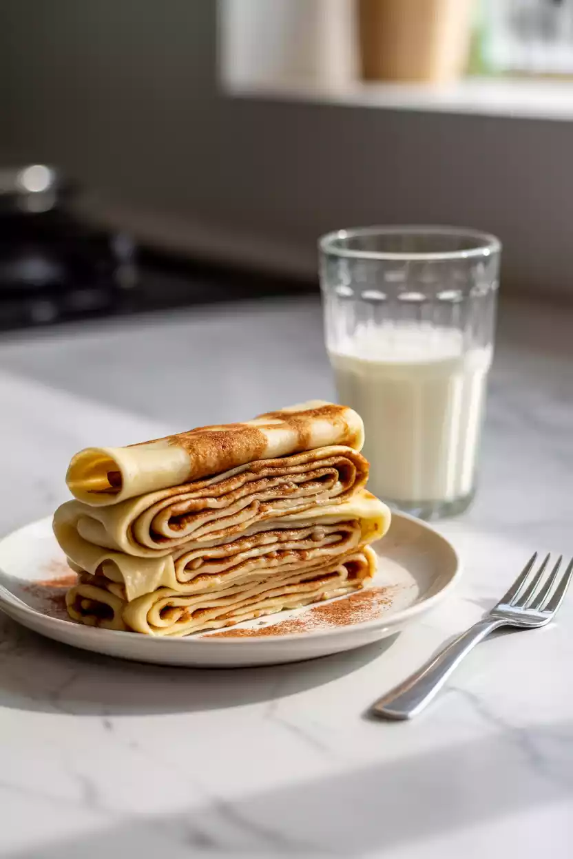 Cinnamon Roll Protein Crepes Excellent Snack You Need To Know 2 Cinnamon Roll Protein Crepes