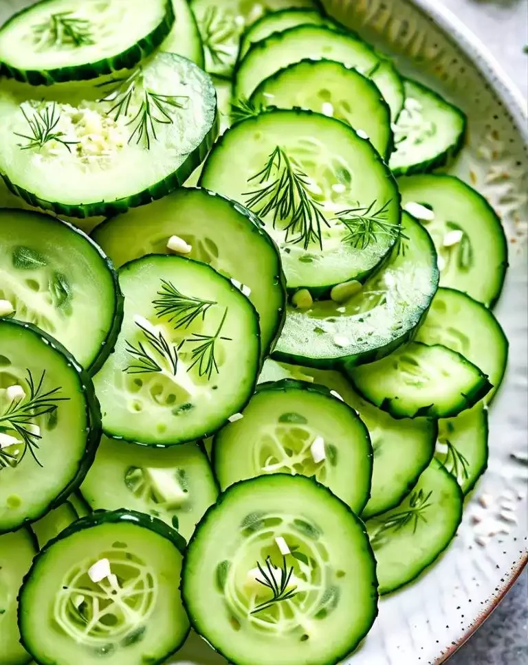 Creamy Cucumber Salad: This Is The Ultimate Refreshing Side Dish 1 Creamy Cucumber Salad