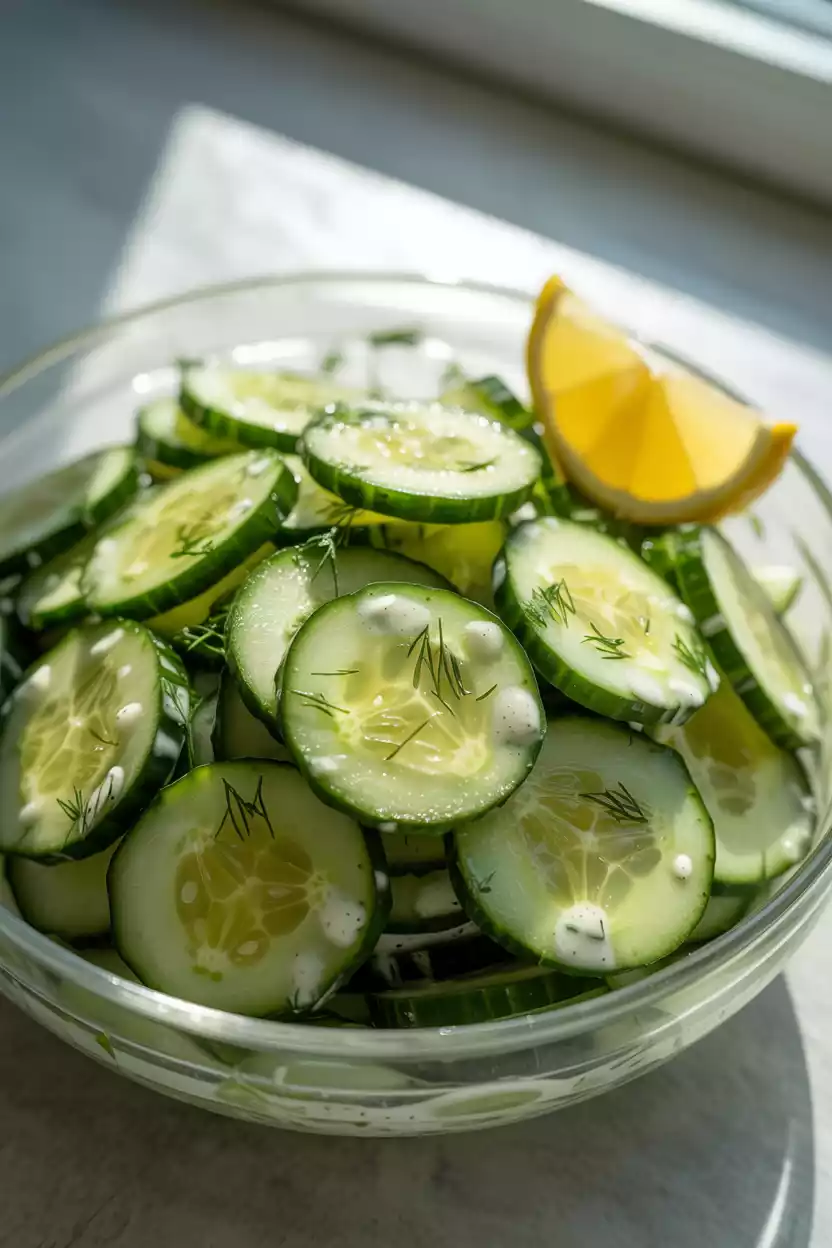 Creamy Cucumber Salad: This Is The Ultimate Refreshing Side Dish 3 Creamy Cucumber Salad