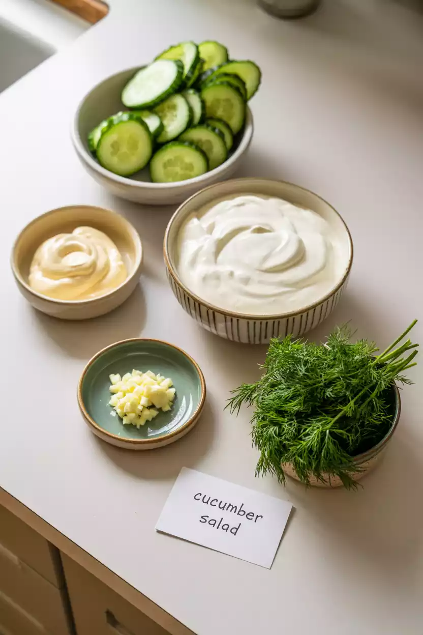 Creamy Cucumber Salad: This Is The Ultimate Refreshing Side Dish 5 Creamy Cucumber Salad