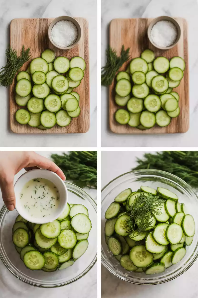 Creamy Cucumber Salad: This Is The Ultimate Refreshing Side Dish 4 Creamy Cucumber Salad